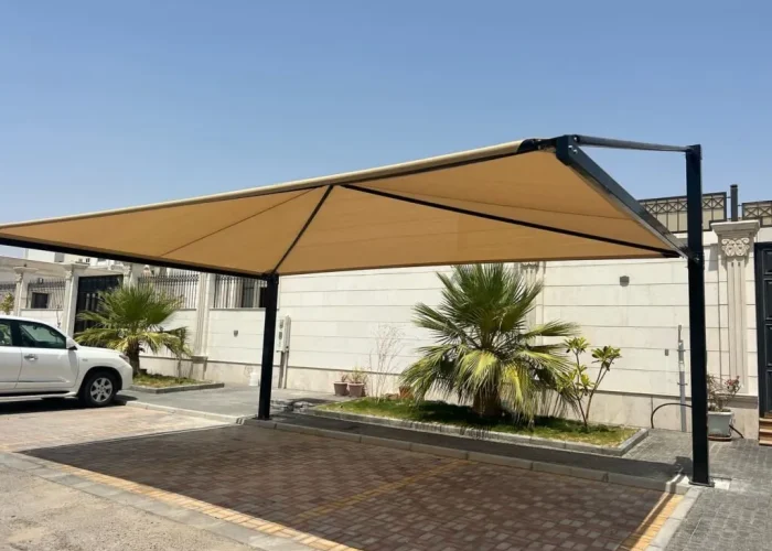 Pyramid Car Parking Shades Pyramid Car Parking Shades